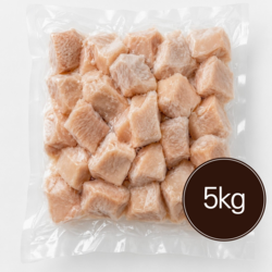 【5％할인】큐브 닭가슴살 5kg