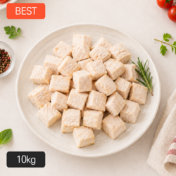 큐브 닭가슴살 10kg